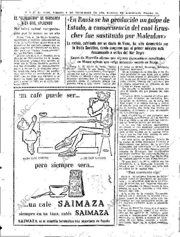 ABC SEVILLA 05-11-1960 página 19