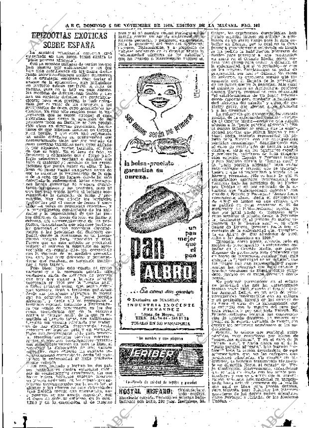 ABC MADRID 06-11-1960 página 100