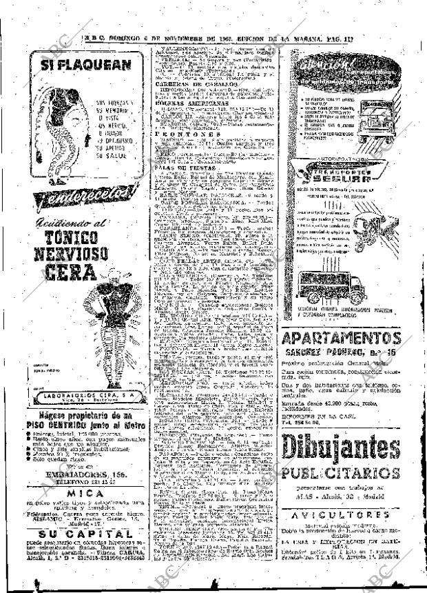 ABC MADRID 06-11-1960 página 112