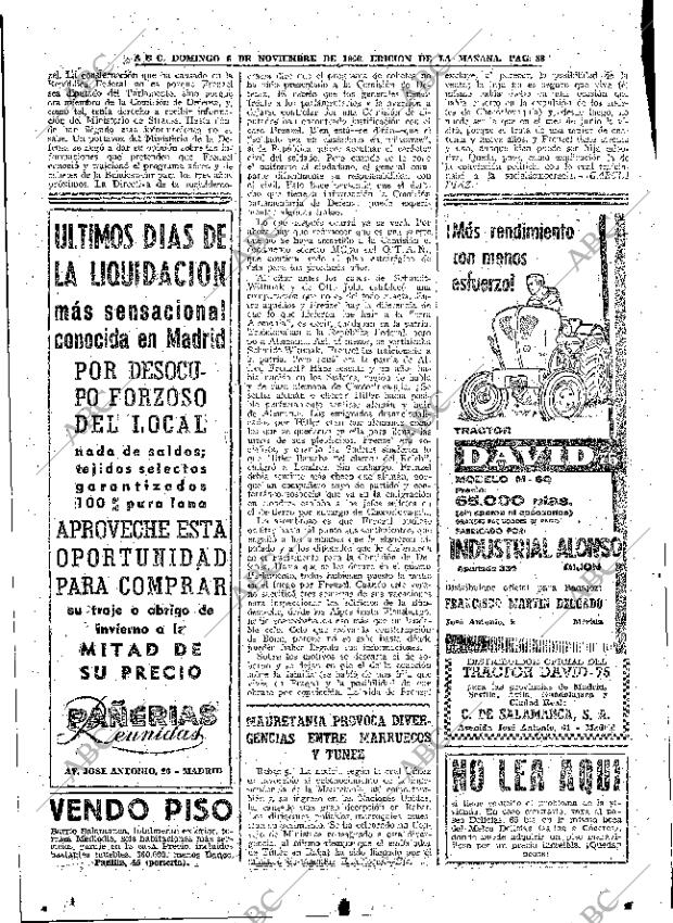 ABC MADRID 06-11-1960 página 88