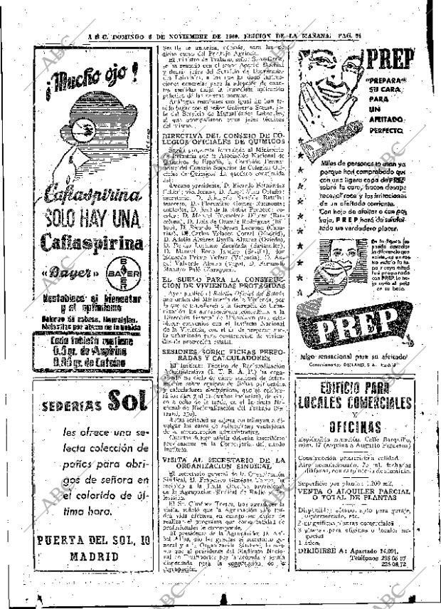 ABC MADRID 06-11-1960 página 94