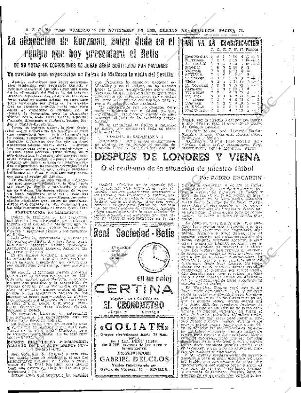 ABC SEVILLA 06-11-1960 página 71