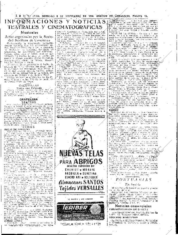 ABC SEVILLA 06-11-1960 página 73