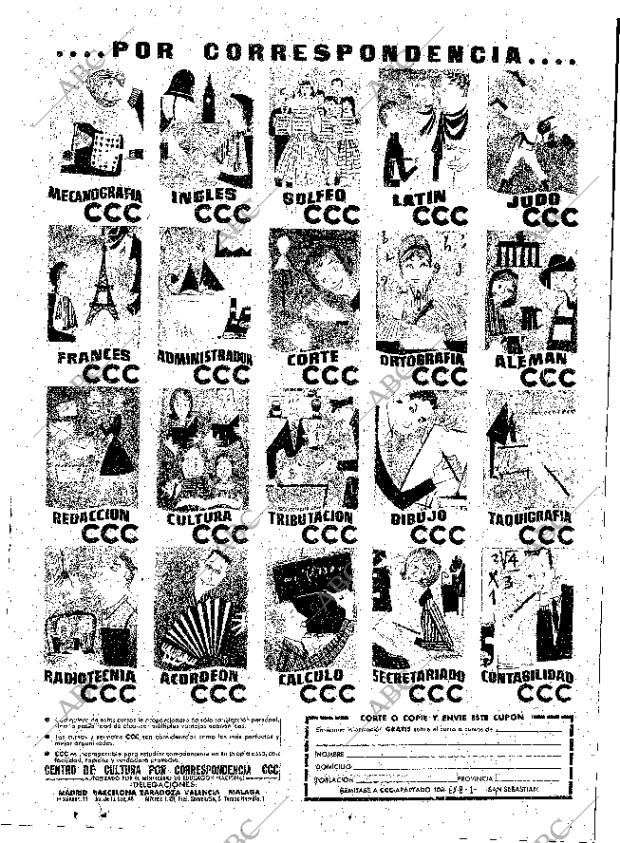 ABC MADRID 08-11-1960 página 17