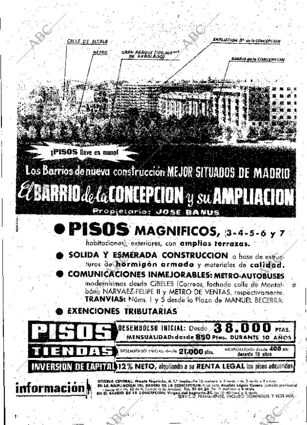 ABC MADRID 08-11-1960 página 20