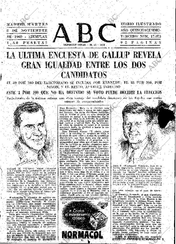 ABC MADRID 08-11-1960 página 47