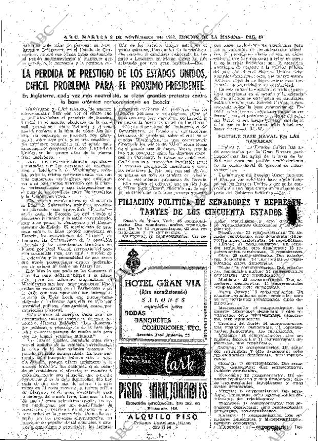 ABC MADRID 08-11-1960 página 49