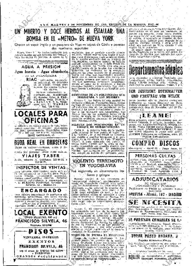 ABC MADRID 08-11-1960 página 66