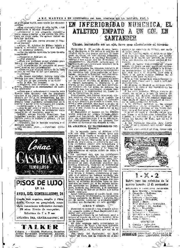 ABC MADRID 08-11-1960 página 74