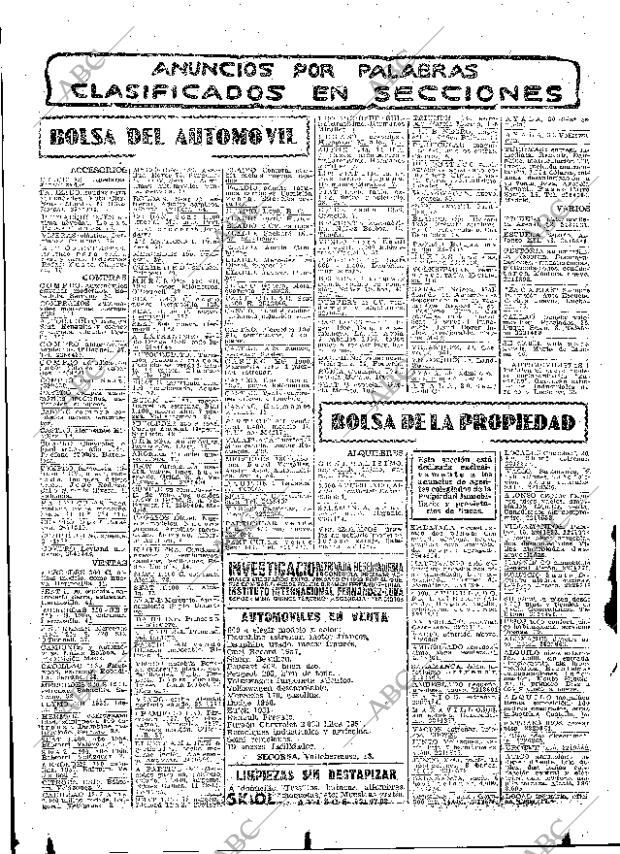 ABC MADRID 08-11-1960 página 82