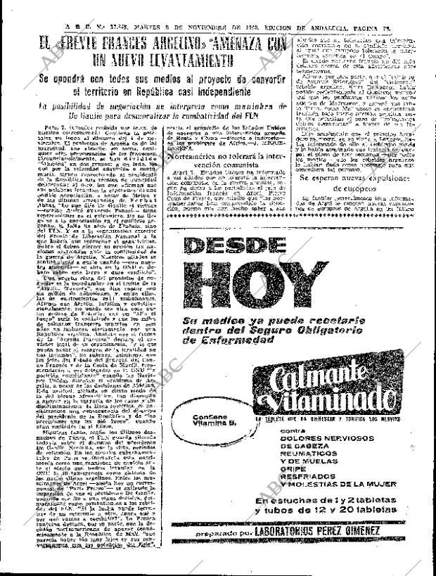ABC SEVILLA 08-11-1960 página 29