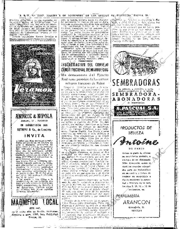 ABC SEVILLA 08-11-1960 página 30