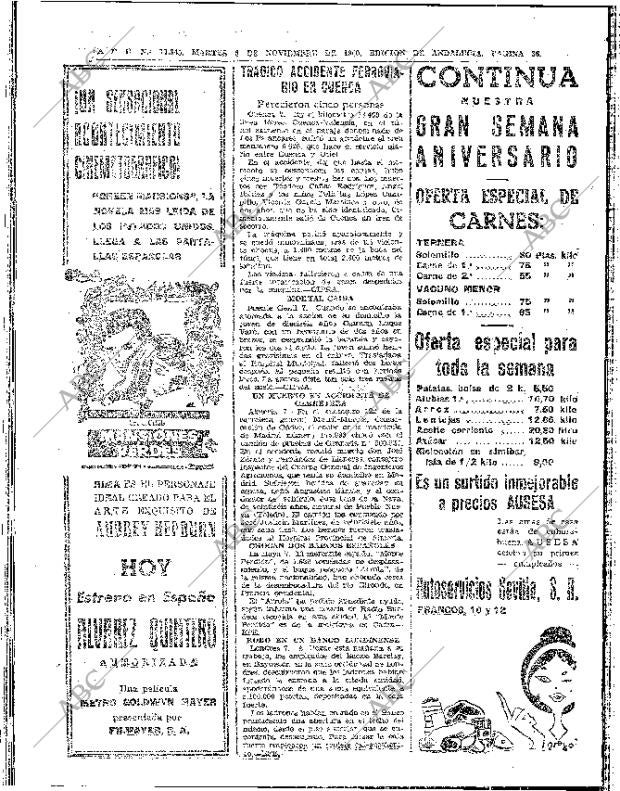 ABC SEVILLA 08-11-1960 página 36