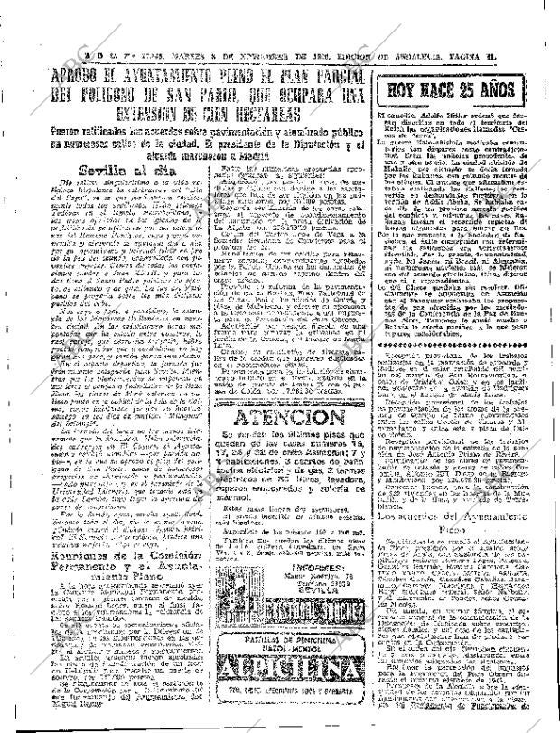 ABC SEVILLA 08-11-1960 página 41