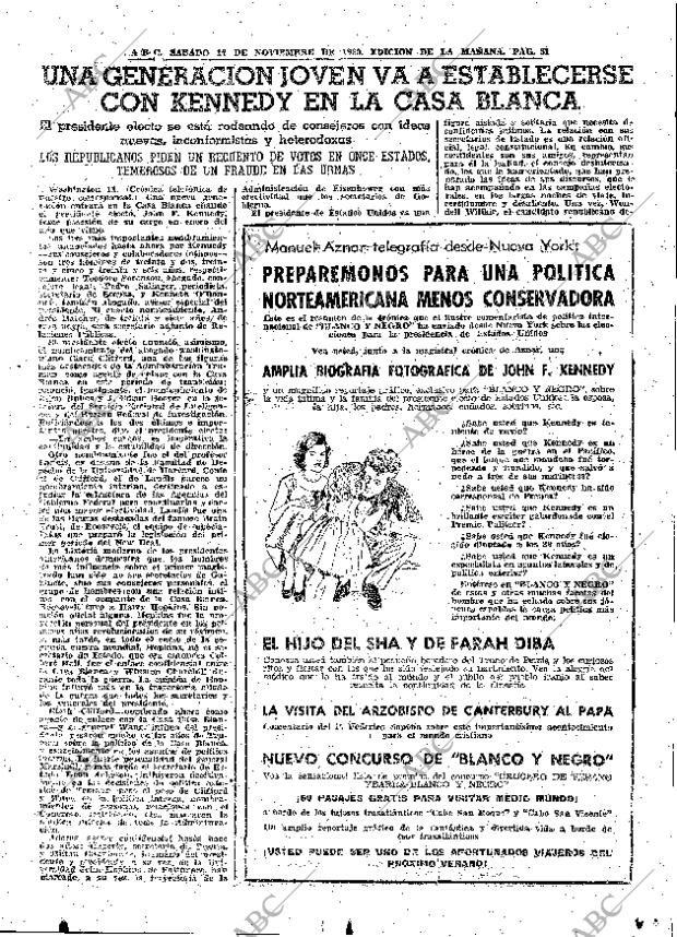 ABC MADRID 12-11-1960 página 51