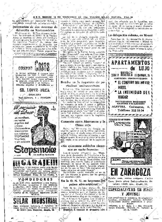 ABC MADRID 12-11-1960 página 58
