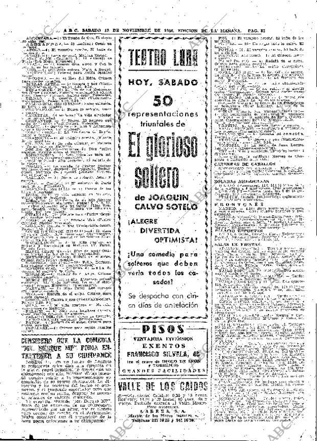 ABC MADRID 12-11-1960 página 83