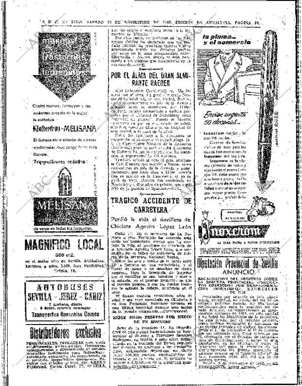 ABC SEVILLA 12-11-1960 página 34