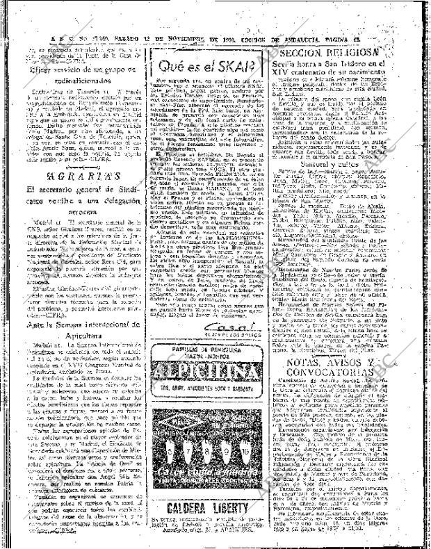 ABC SEVILLA 12-11-1960 página 40