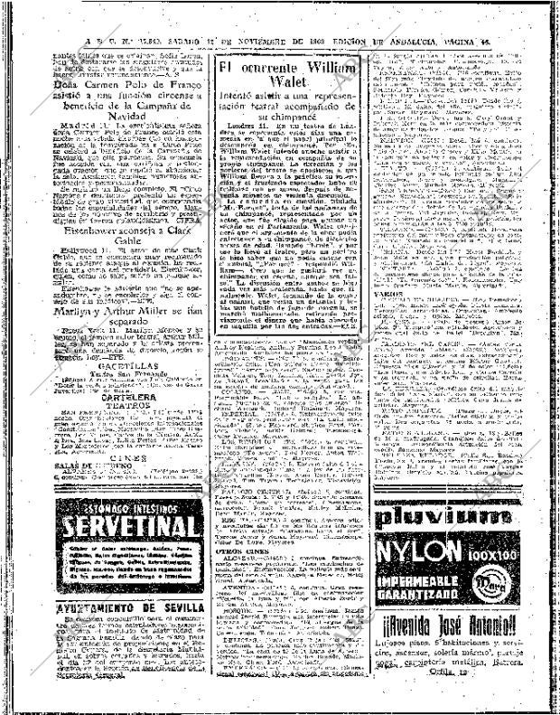 ABC SEVILLA 12-11-1960 página 46