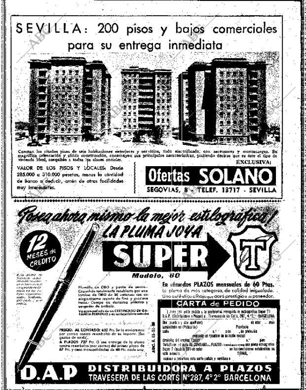 ABC SEVILLA 13-11-1960 página 42