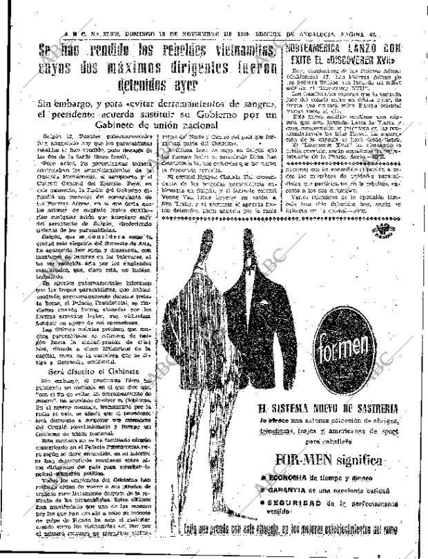 ABC SEVILLA 13-11-1960 página 49