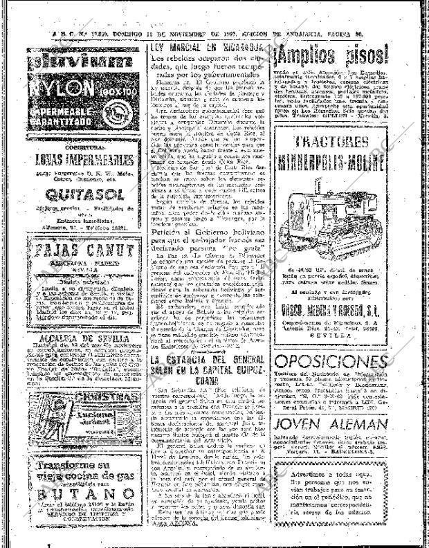 ABC SEVILLA 13-11-1960 página 50