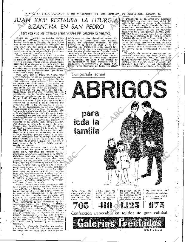 ABC SEVILLA 13-11-1960 página 53