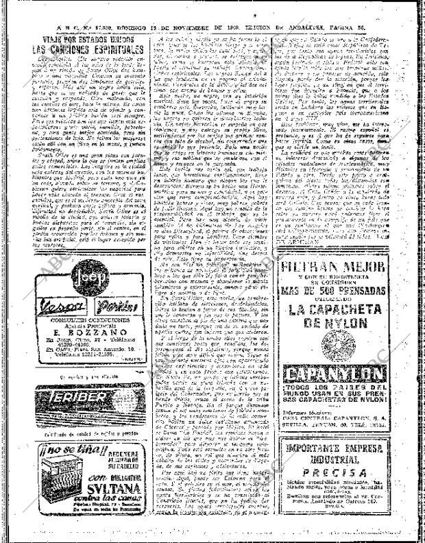 ABC SEVILLA 13-11-1960 página 56