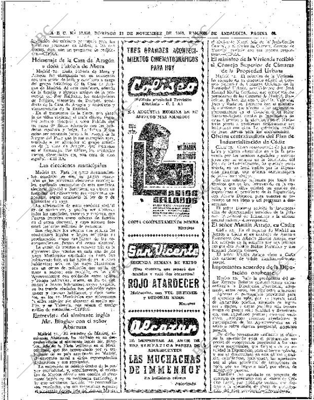 ABC SEVILLA 13-11-1960 página 60