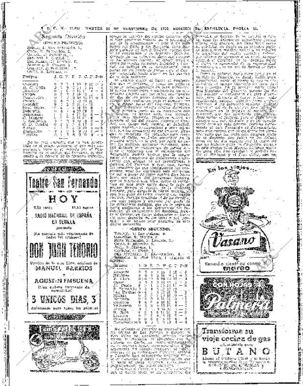 ABC SEVILLA 15-11-1960 página 46