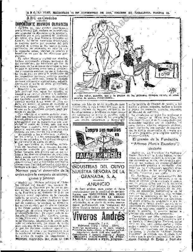 ABC SEVILLA 16-11-1960 página 31