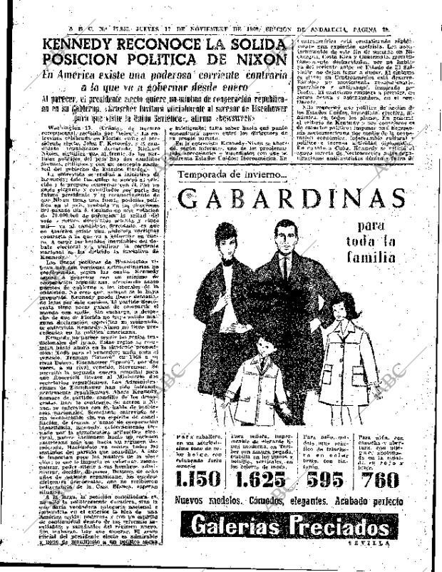 ABC SEVILLA 17-11-1960 página 29