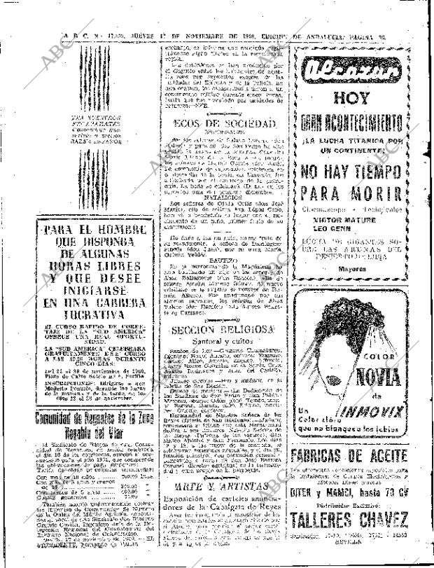 ABC SEVILLA 17-11-1960 página 36