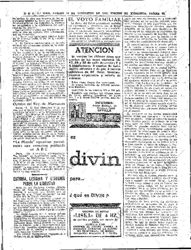 ABC SEVILLA 19-11-1960 página 32
