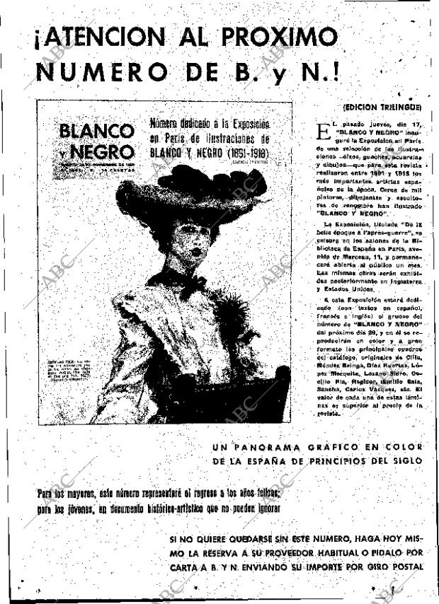 ABC MADRID 22-11-1960 página 4