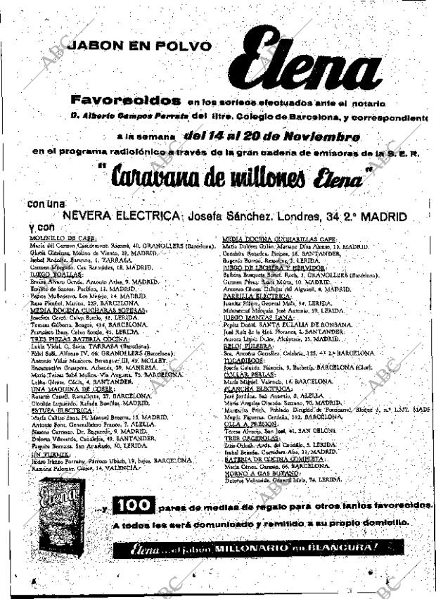 ABC MADRID 22-11-1960 página 44