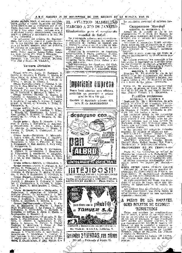 ABC MADRID 22-11-1960 página 73