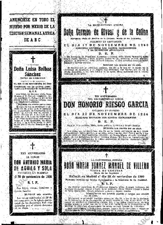 ABC MADRID 22-11-1960 página 87