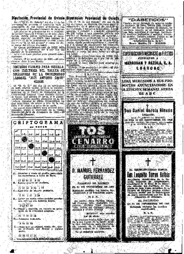 ABC MADRID 22-11-1960 página 89