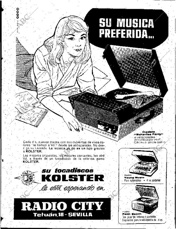 ✳El 24 de enero de 1960, ABC anunciaba una de las mayores proezas