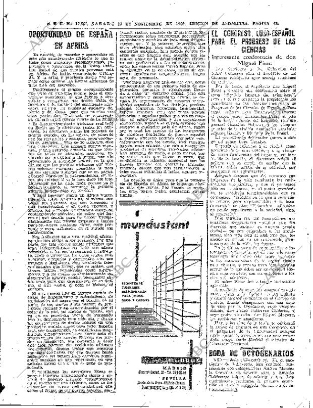 ABC SEVILLA 26-11-1960 página 49