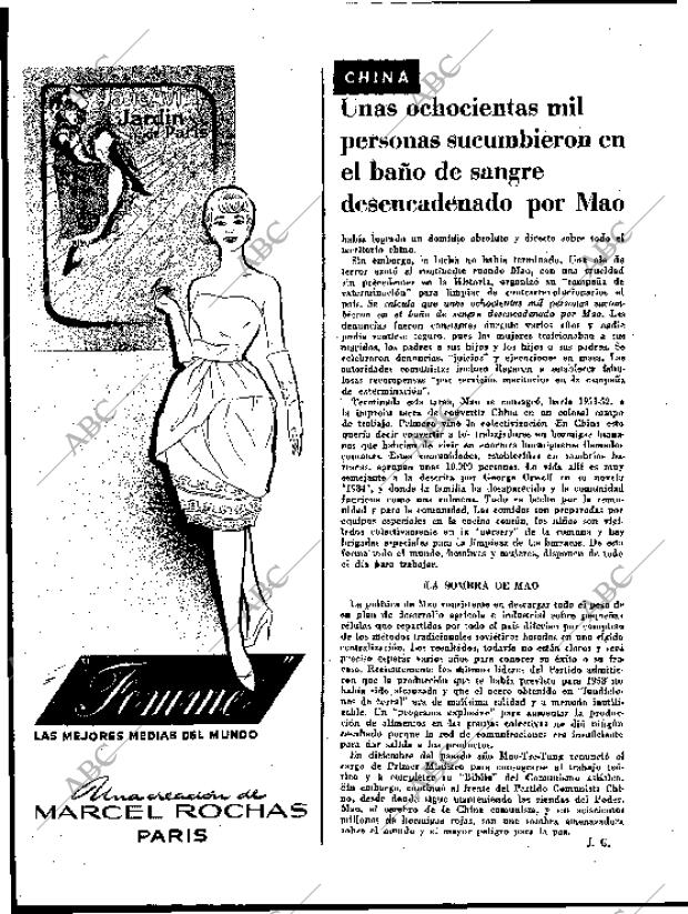 BLANCO Y NEGRO MADRID 26-11-1960 página 100