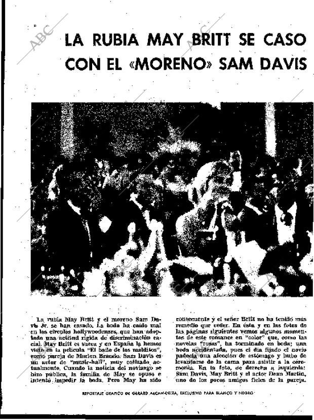 BLANCO Y NEGRO MADRID 26-11-1960 página 103