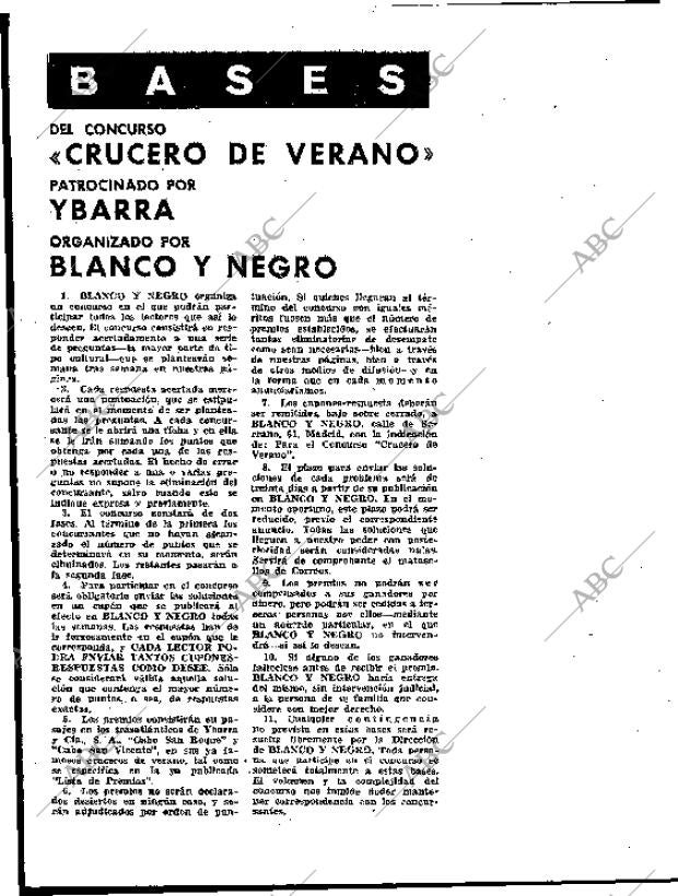 BLANCO Y NEGRO MADRID 26-11-1960 página 124