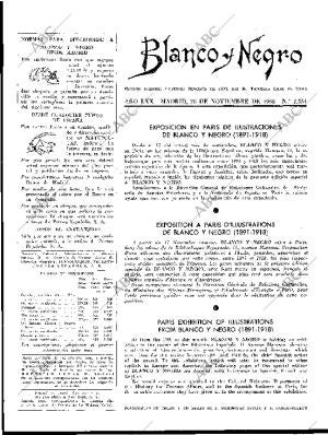 BLANCO Y NEGRO MADRID 26-11-1960 página 3