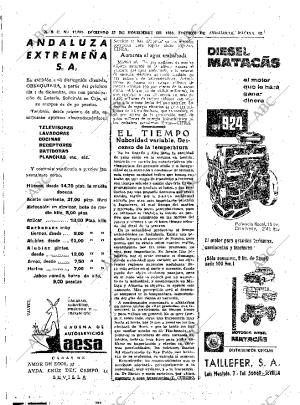 ABC SEVILLA 27-11-1960 página 62