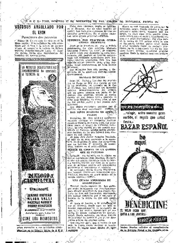 ABC SEVILLA 27-11-1960 página 76