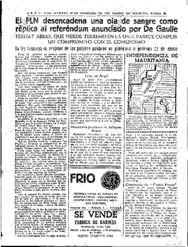 ABC SEVILLA 29-11-1960 página 25
