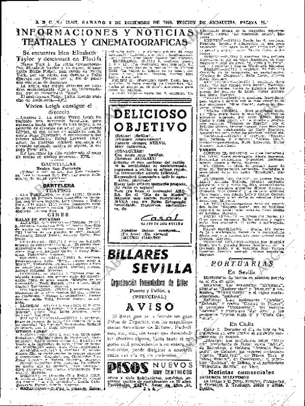 ABC SEVILLA 03-12-1960 página 51